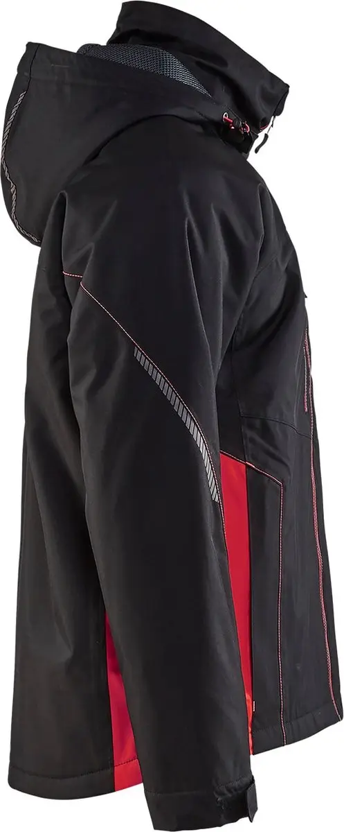 Blåkläder 4890-1977 Functionele Winterjas - L - Zwart/Rood