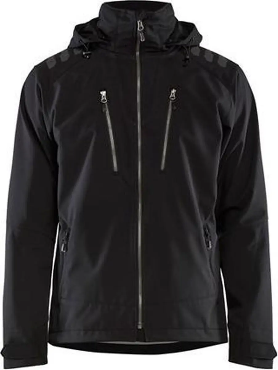 Blåkläder Softshell Jack 4749-2513 - Donkerblauw/Geel - XL