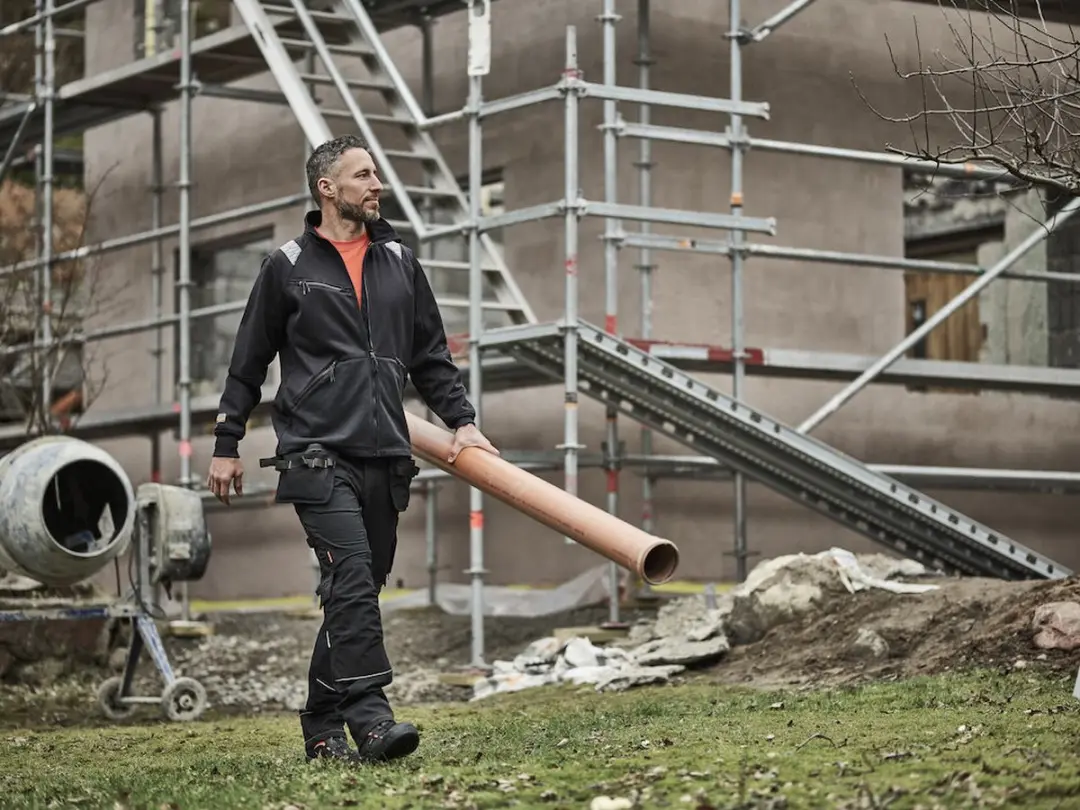 Jobman Jacket Windblocker - Maat L - Zwart