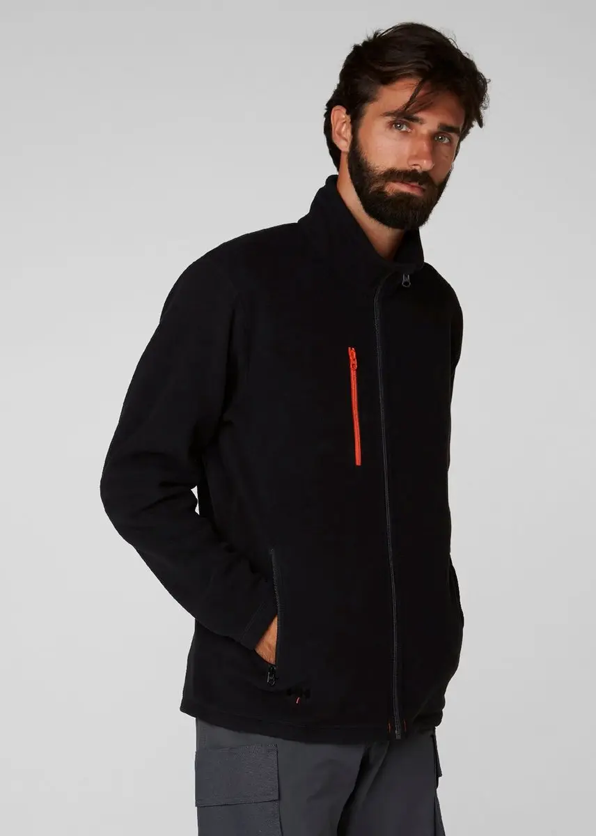 Helly Hansen Oxford Fleece Jacket 72026 - Zwart - XXL