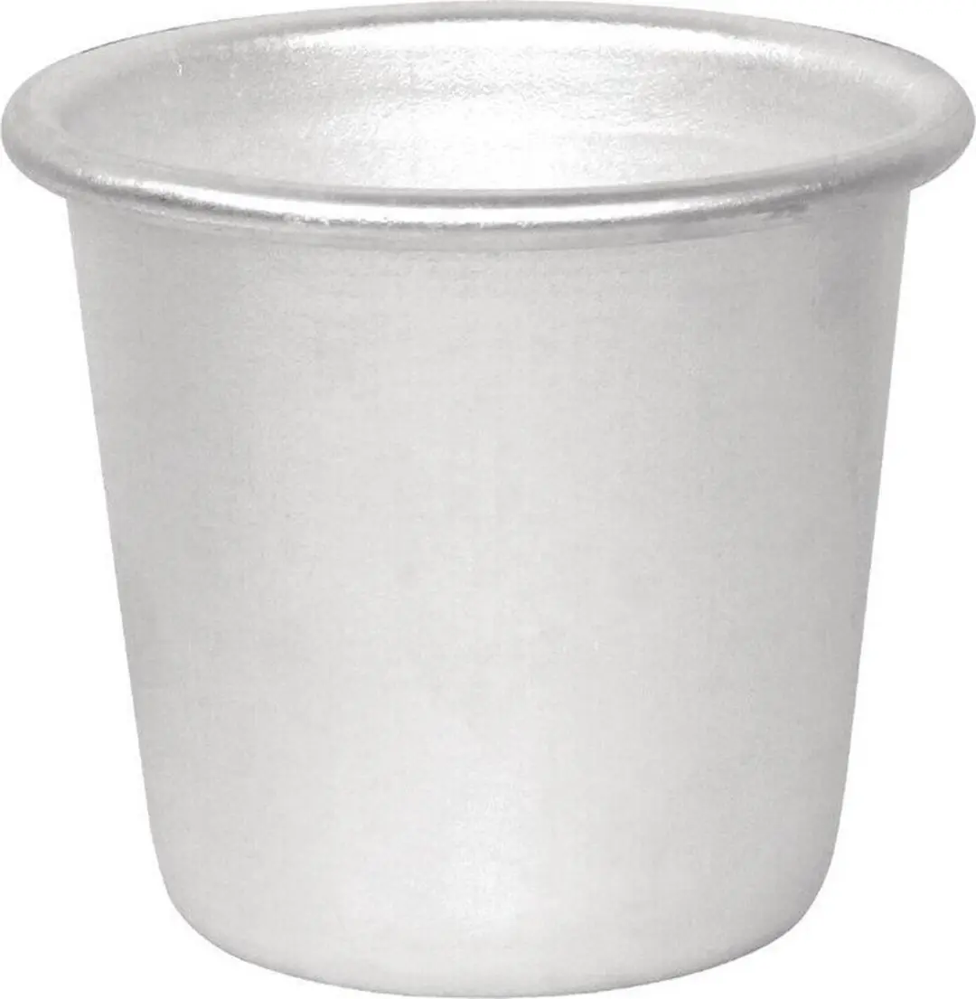 Vogue Aluminium Puddingvorm K516 - 60x65mm - Zilver