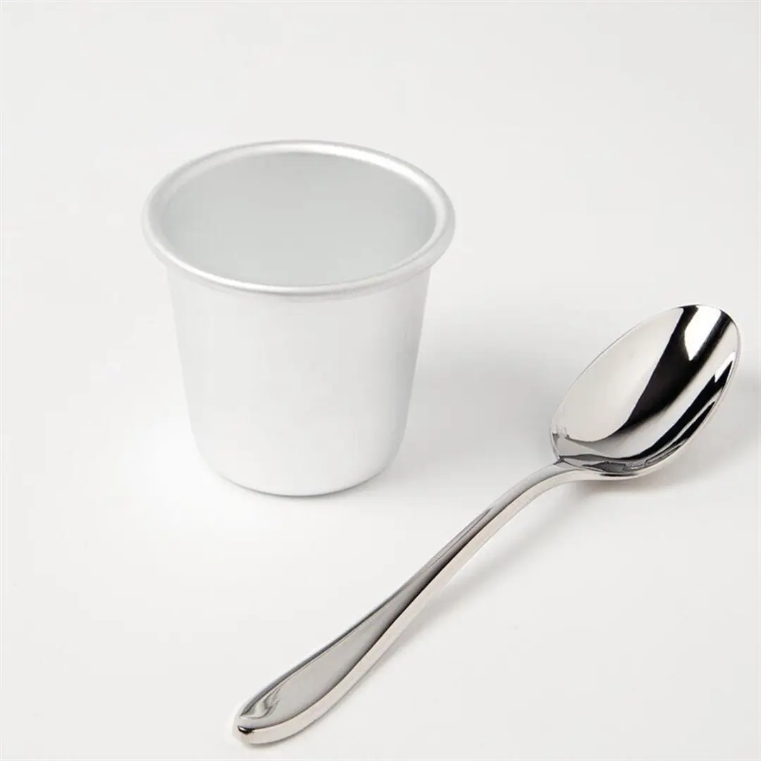 Vogue Aluminium Puddingvorm K516 - 60x65mm - Zilver