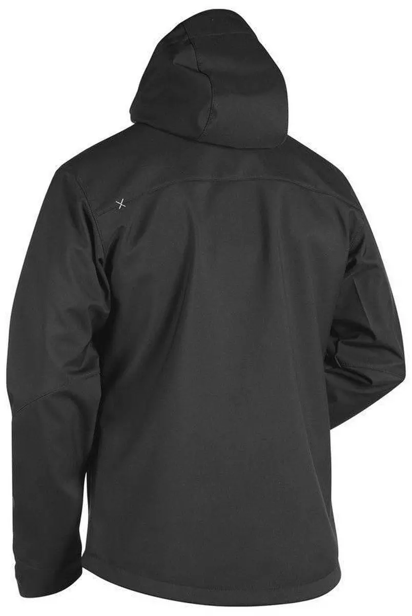 Blåkläder 4949-2517 Softshell Jack - XXL - Zwart/Zilver