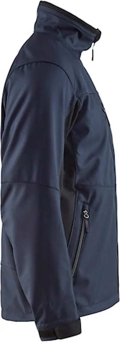 Blåkläder 4950-2516 Softshell Jack - XXL - Donker marineblauw/Zwart