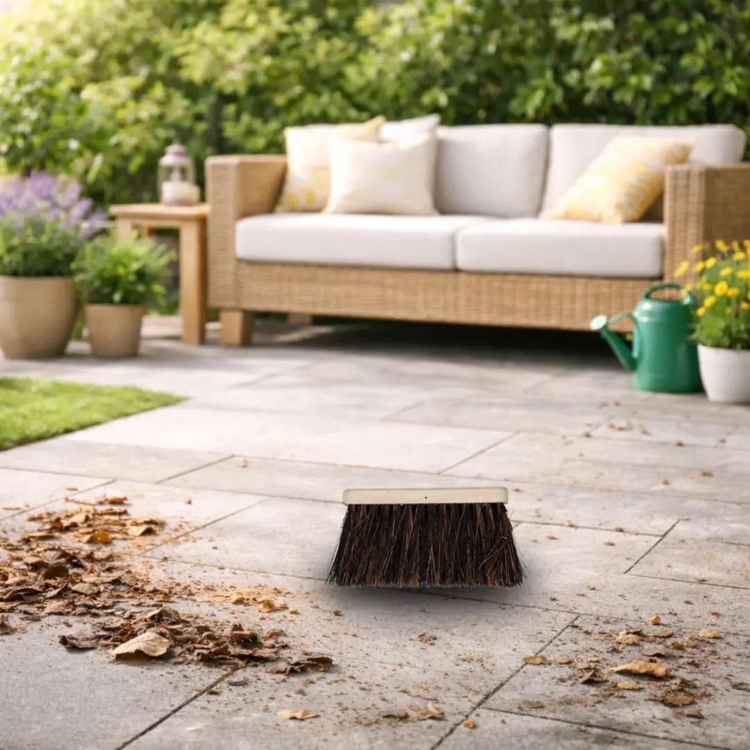 Talen Tools Bahia Bezem 28cm - Natuurvezel