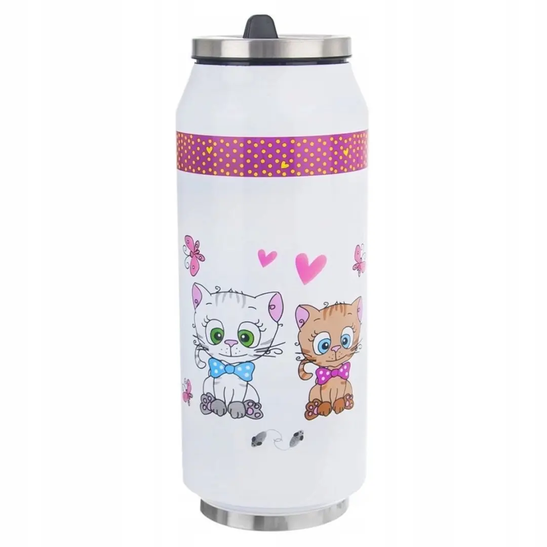 Orion Thermosbeker Kattenprint 400 ml