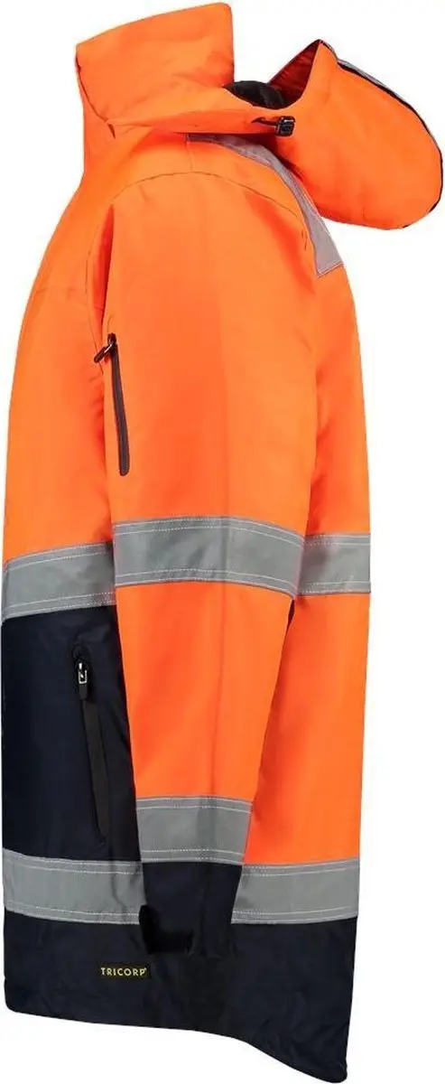 Tricorp Parka Werkjas 403004 - Fluor Oranje/Navy 7XL