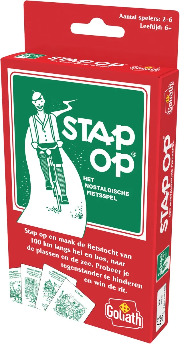 Goliath Stap Op! Pocket Editie Kaartspel - 6 Spelers