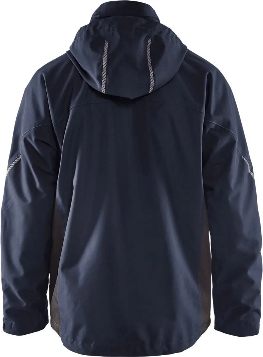Blåkläder 4890-1977 Lichtgewicht Winterjas - Dark Navy/Zwart - XL