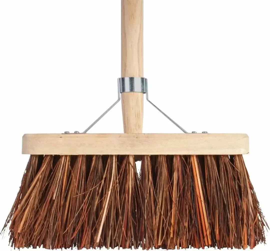 Talen Tools Buitenbezem 28cm - Natuurvezel - Beige