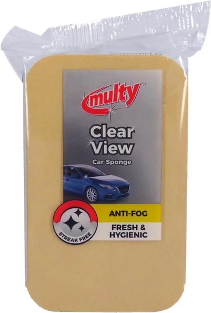 Multy Auto Zeemspons Anti-condens - Geel