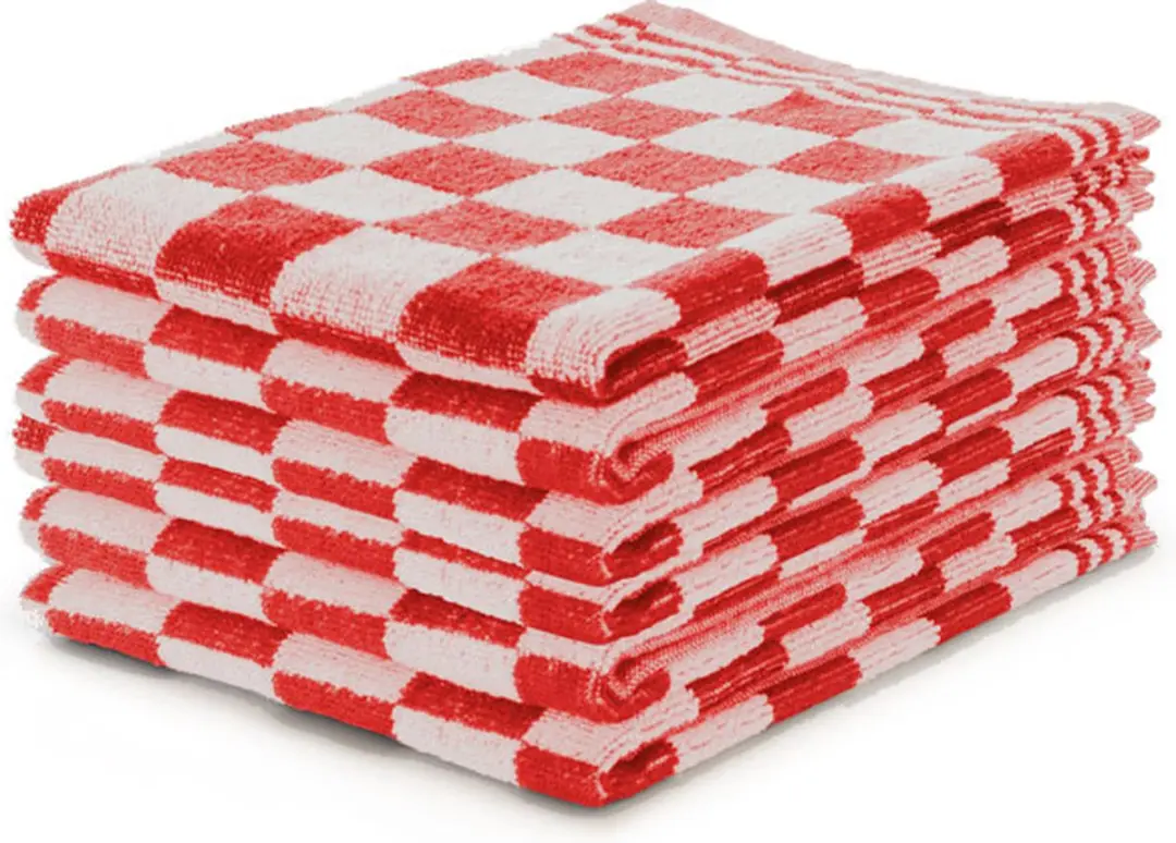 Ten Cate Keukendoeken Blok Rood