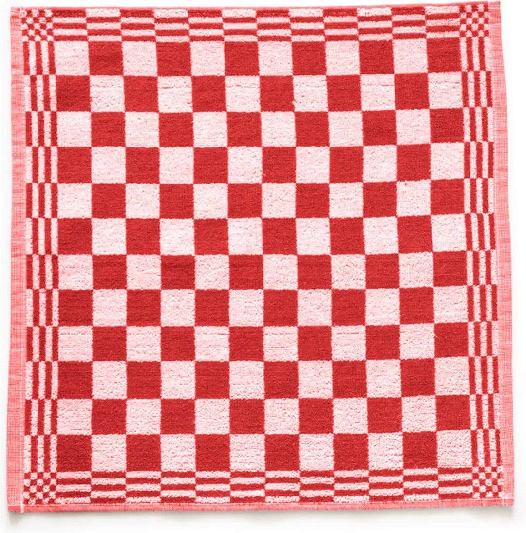Ten Cate Keukendoeken Blok Rood - 50x50cm - 6 Stuks - afbeelding 3 van 3