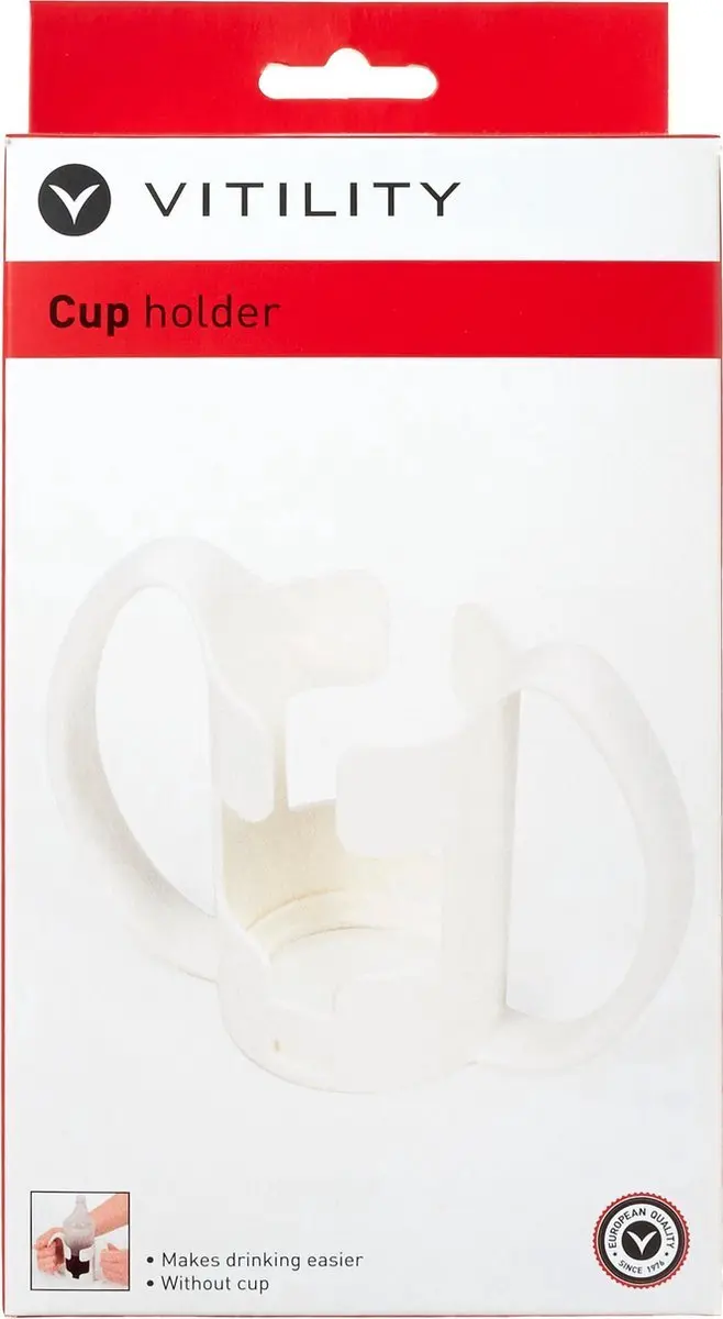 Vitility Bekerhouder 70210011 - 250ml - Wit