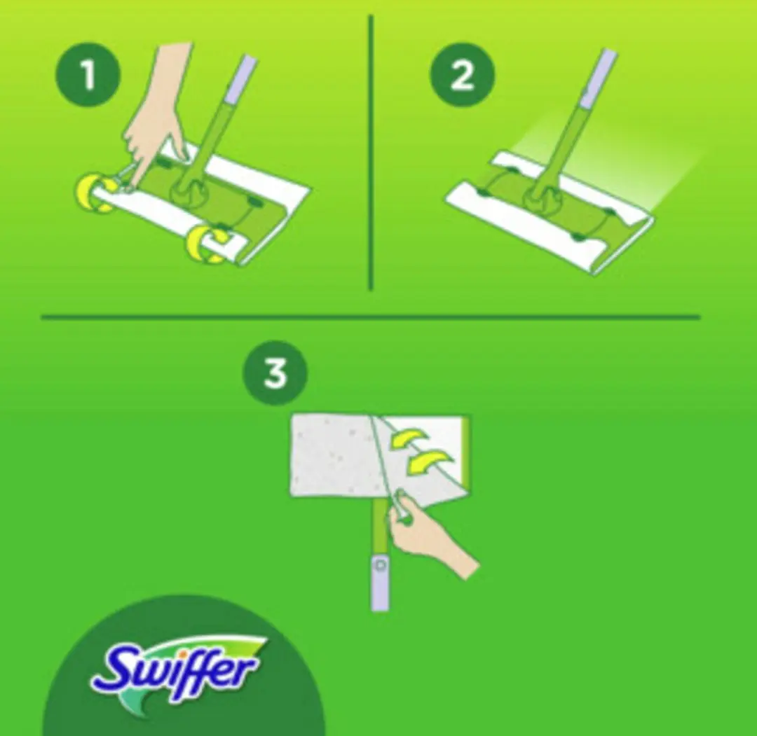 Swiffer Droge Vloerdoekjes 216 Stuks (12x18) - Wit