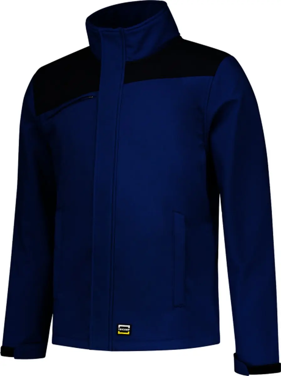 Tricorp 402021 Softshell Bicolor Naden 5XL - Koningsblauw/Marineblauw