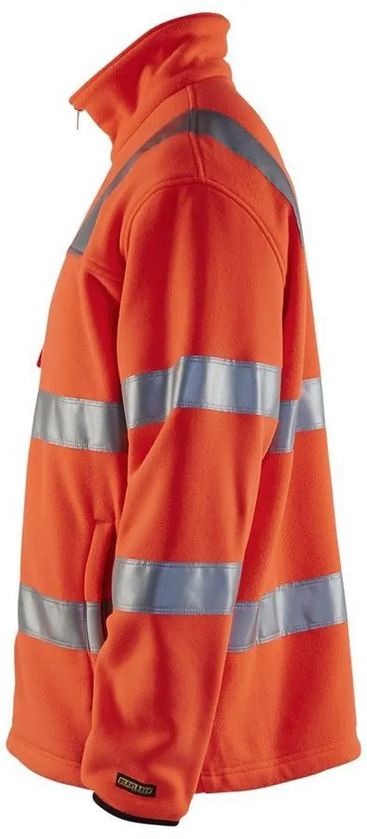 Blåkläder 4833-2560 Fleecejas High Vis Rood - 4XL