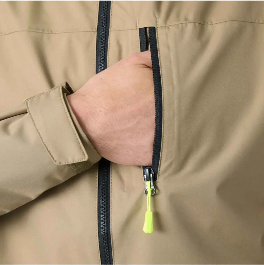 Helly Hansen Crew Hooded 2.0 Jas - Beige S