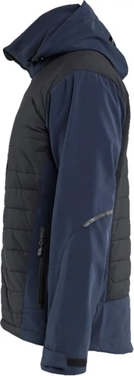Blåkläder 4743 Hybride Jack - L - Blauw/Zwart