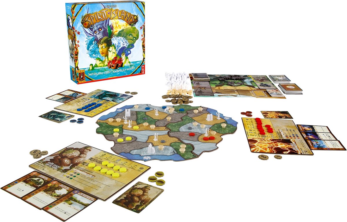 999 Games - Spirit Island - Coöperatief Bordspel
