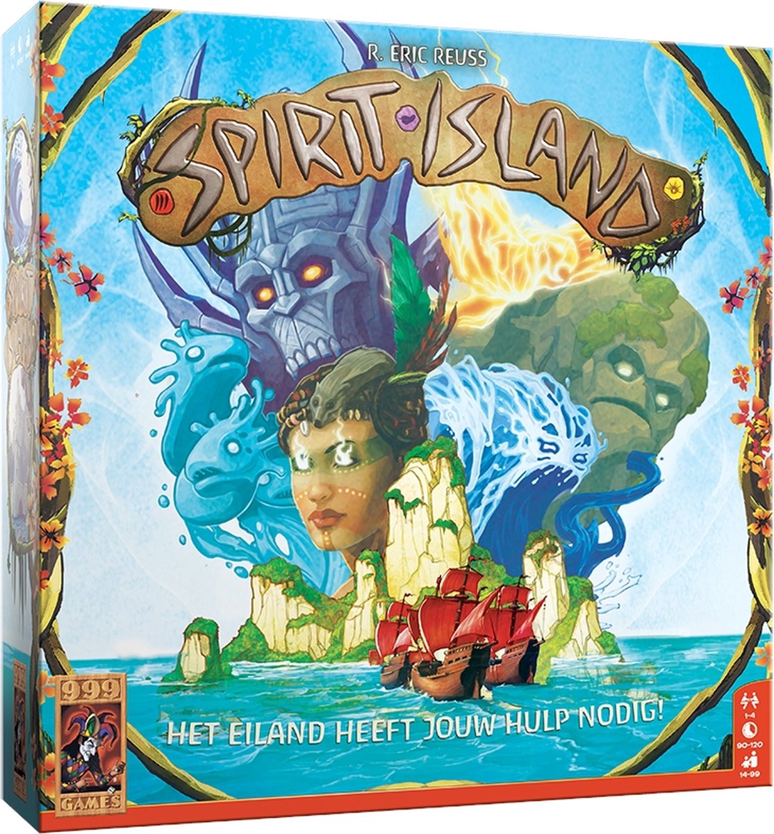 999 Games - Spirit Island - Coöperatief Bordspel