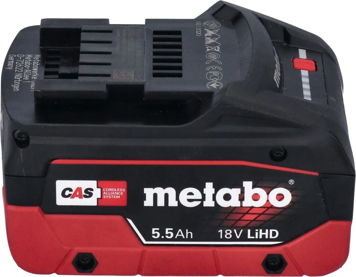 Metabo 685122380 Basisset LiHD Accu 2x 5,5Ah 18V - met ASC 145 Lader