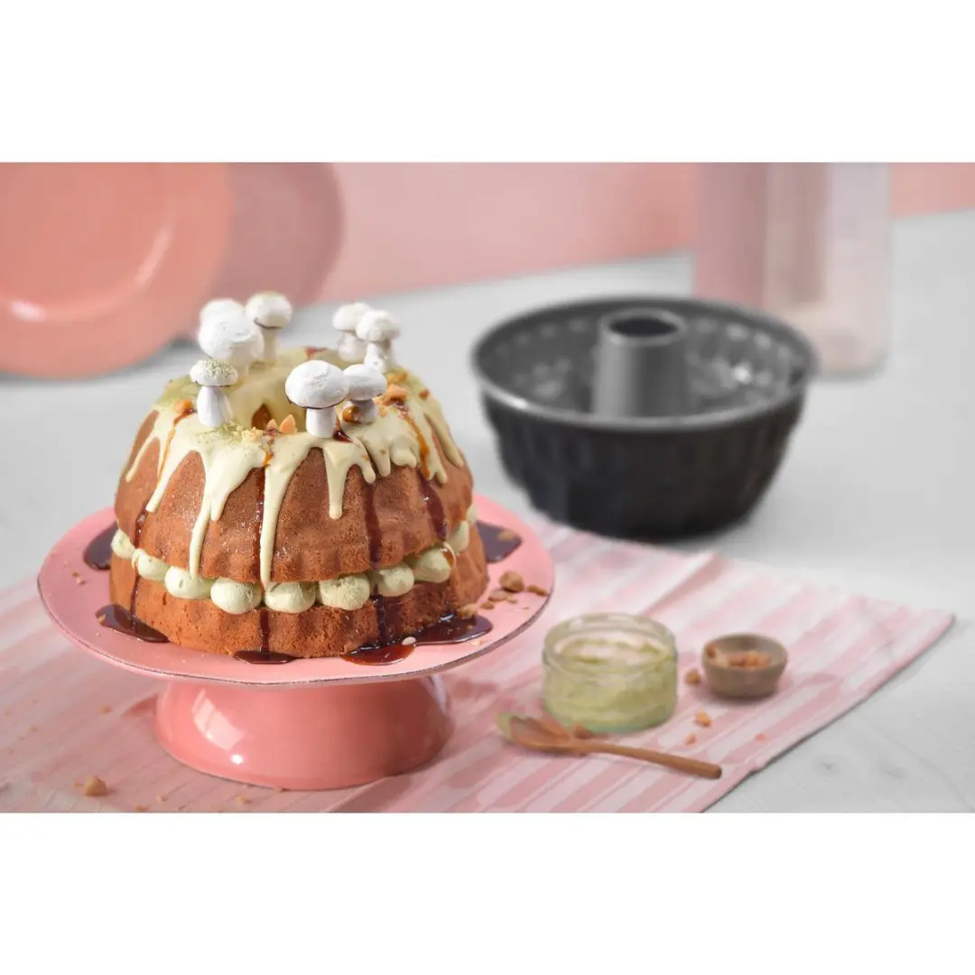 Kaiser Inspiration Tulbandvorm Ø24cm - Non-Stick - Zwart