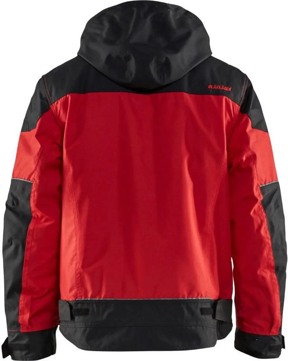 Blåkläder Winterjas - M - Rood/Zwart