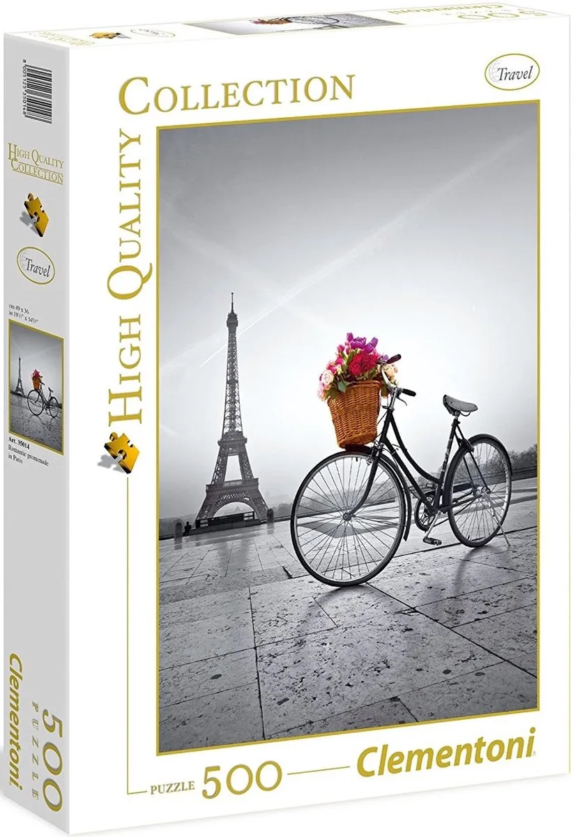 Clementoni Promenade Puzzel 500 Stuks - Multikleur