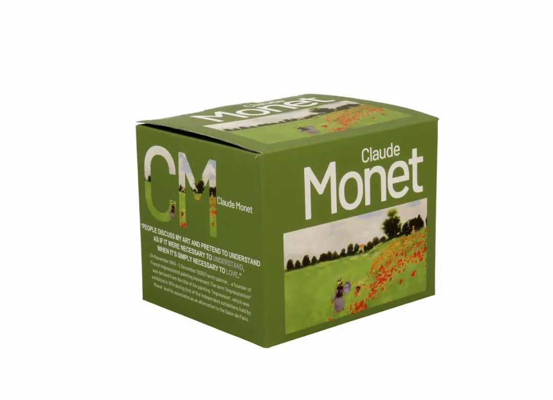Duo Mok Klaprozenveld - Porselein 430ml - Multicolor