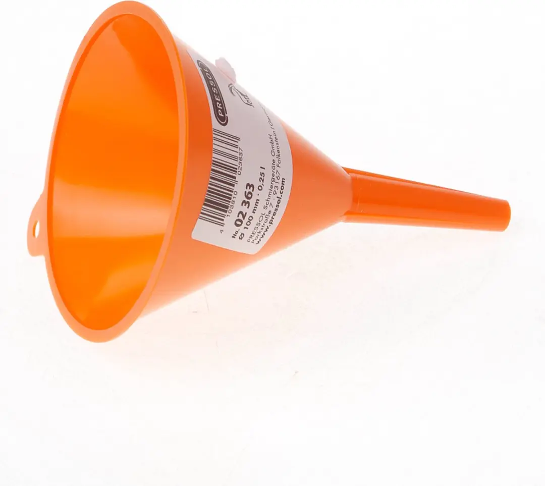 Pressol Trechter 100mm - Oranje