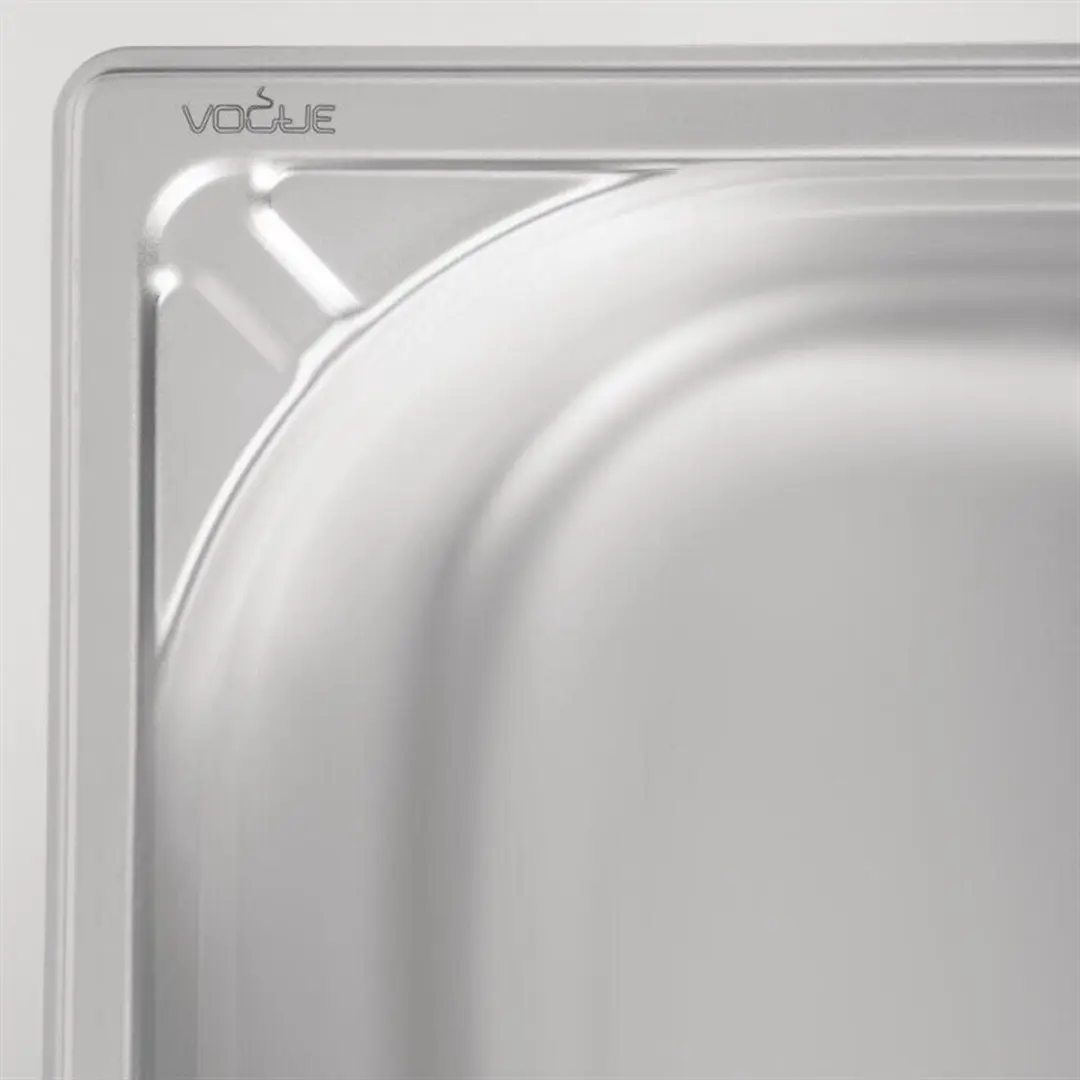 Vogue RVS GN1/1 Bak 150mm DW435 - Grijs