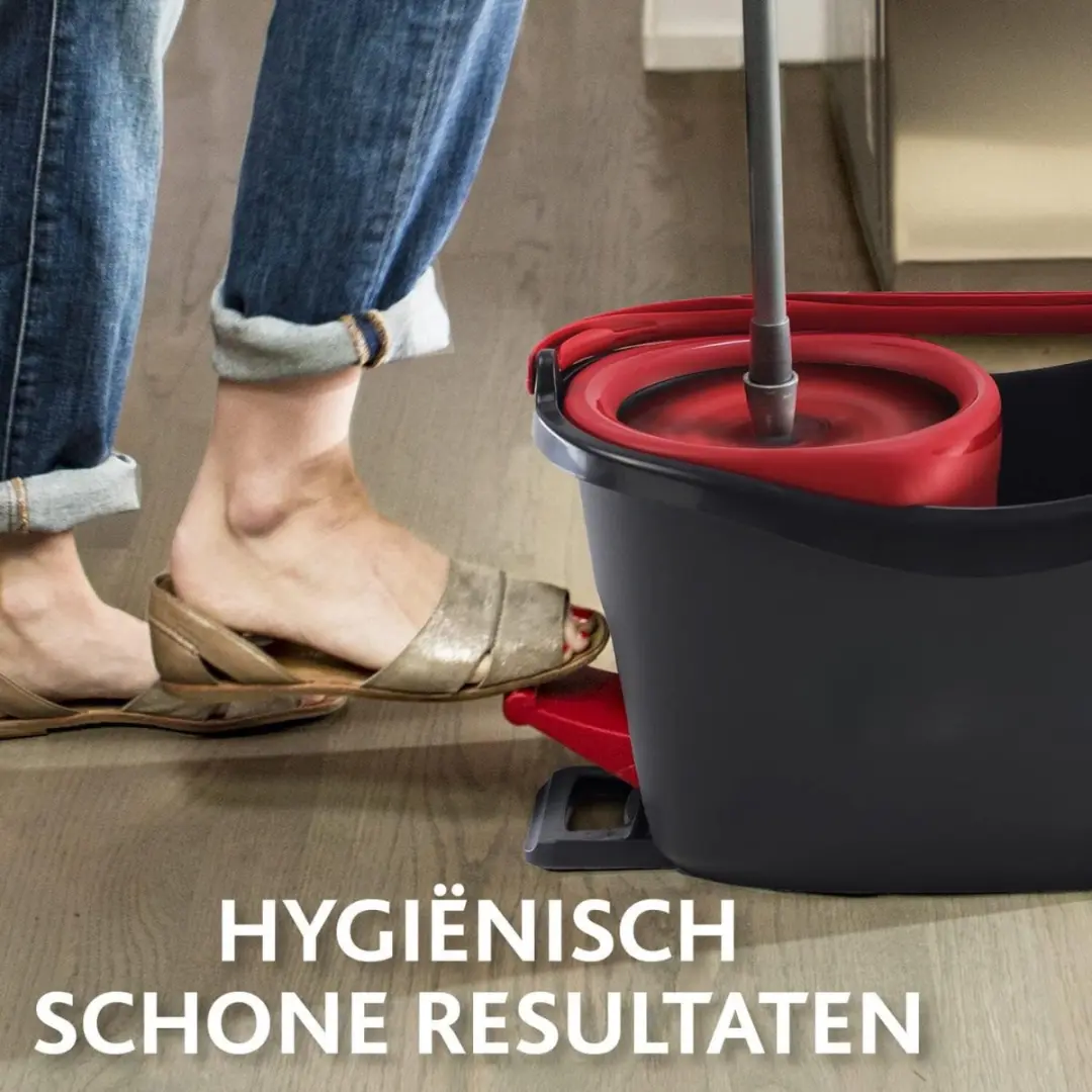 Vileda Microvezel Dweilset 2L - Zwart