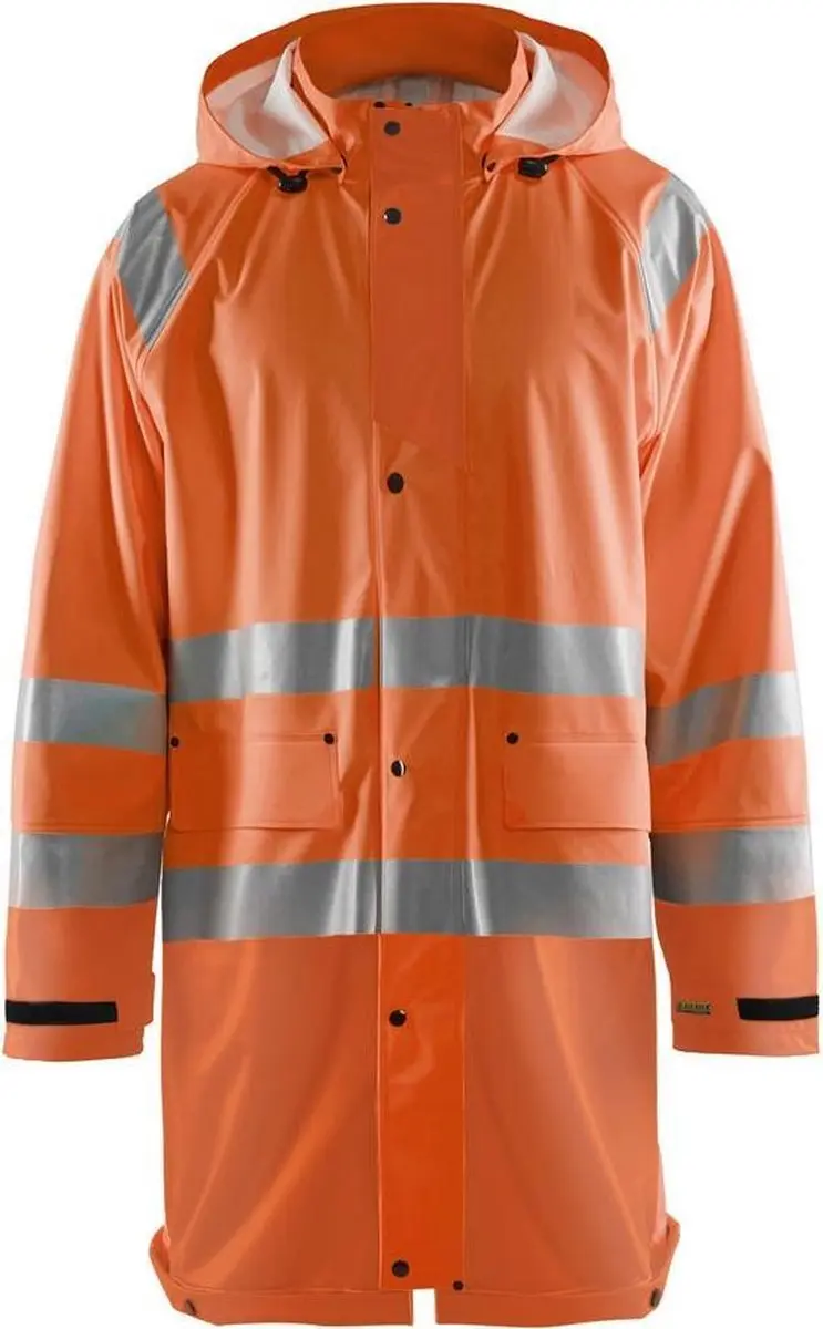 Blåkläder 4324-2000 Regenjas - L - High Vis Oranje - afbeelding 6 van 6