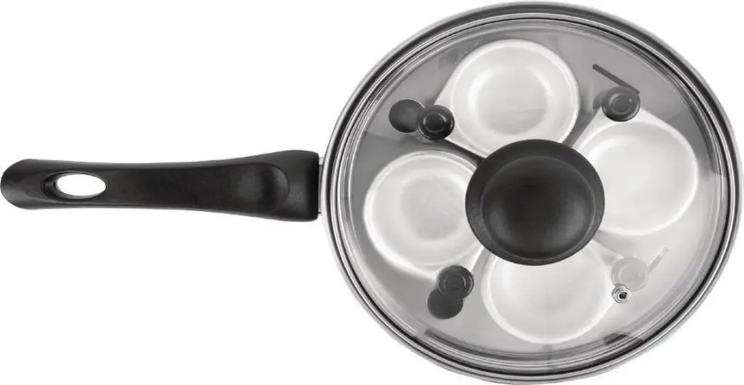 Vogue K891 Aluminium Ei-Pocheerpan 20cm - Grijs
