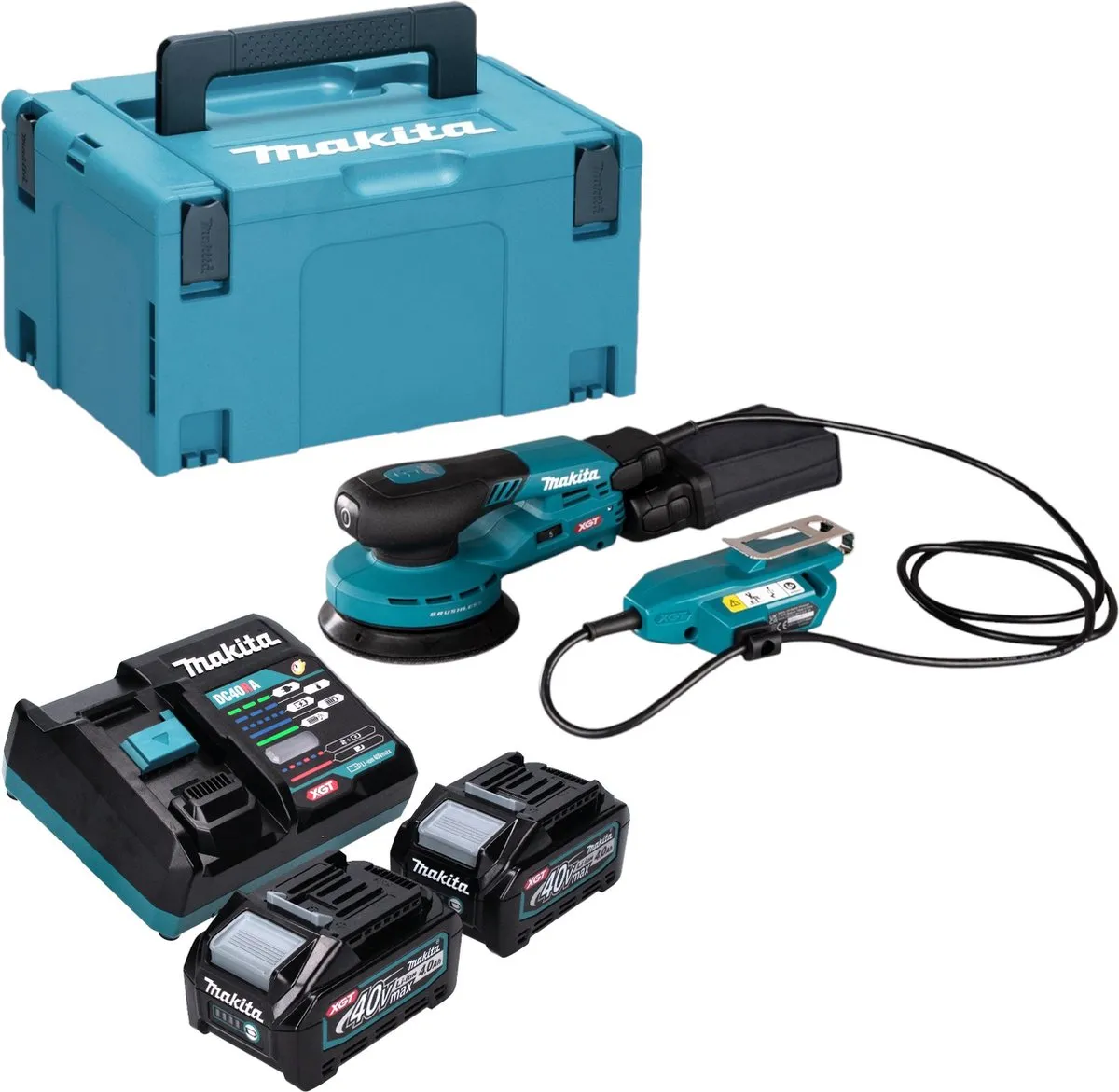 Makita BO001CGM201 Accuschuurmachine 125mm