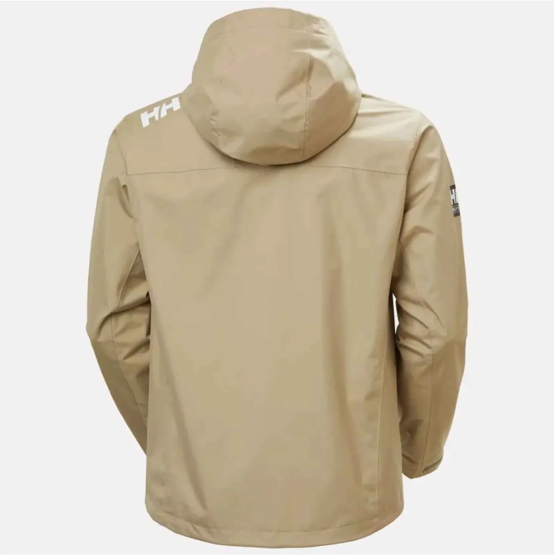 Helly Hansen Crew Hooded 2.0 Jas - Beige - XL