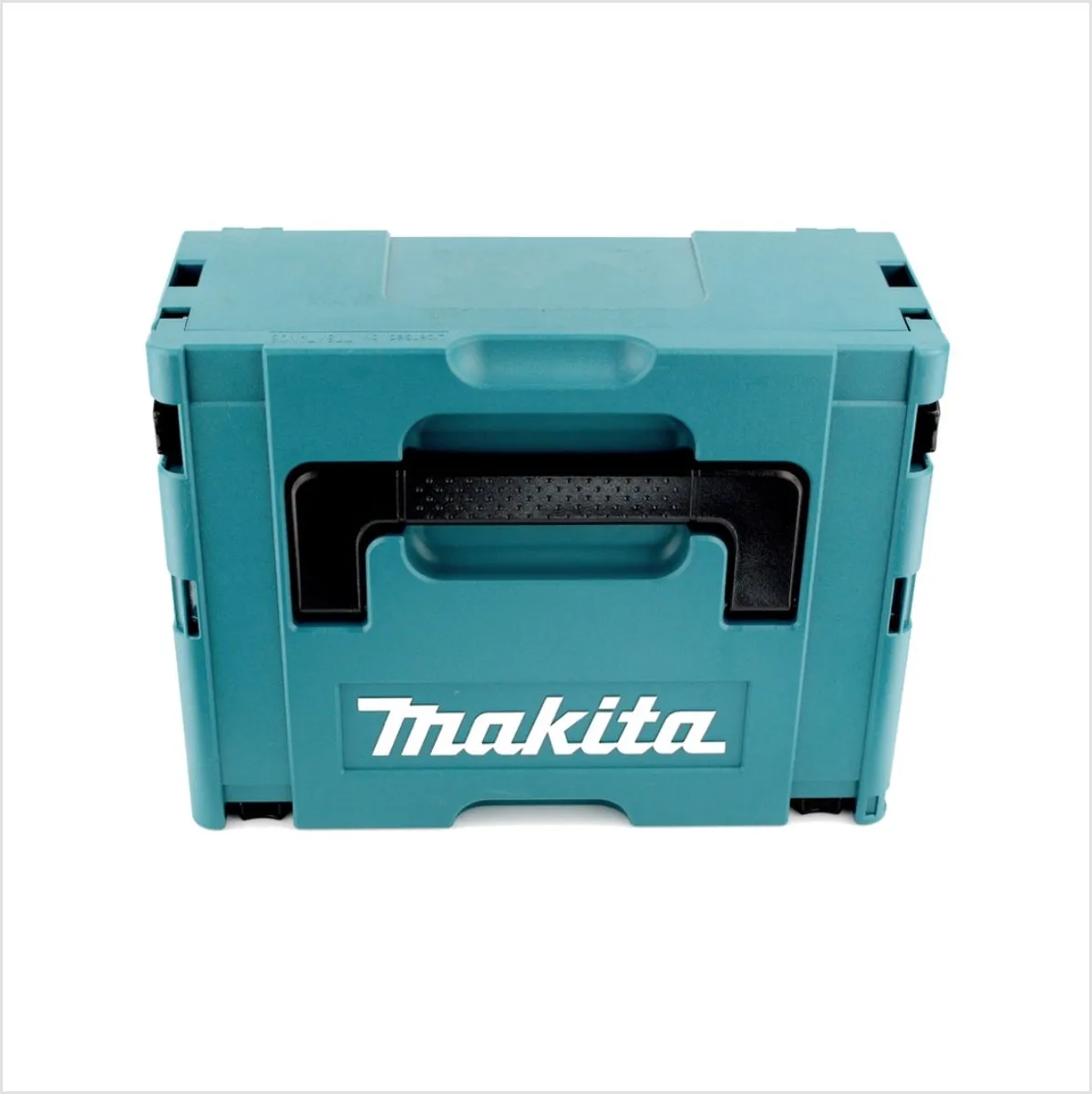 Makita MAKPAC 2 Gereedschapskoffer - 3 Stuks - Turquoise/Zwart - afbeelding 3 van 5