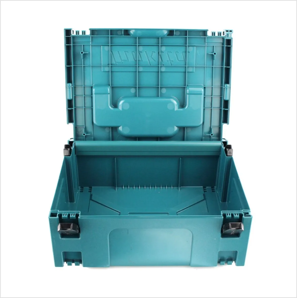 Makita MAKPAC 2 Gereedschapskoffer - 3 Stuks - Turquoise/Zwart - afbeelding 5 van 5