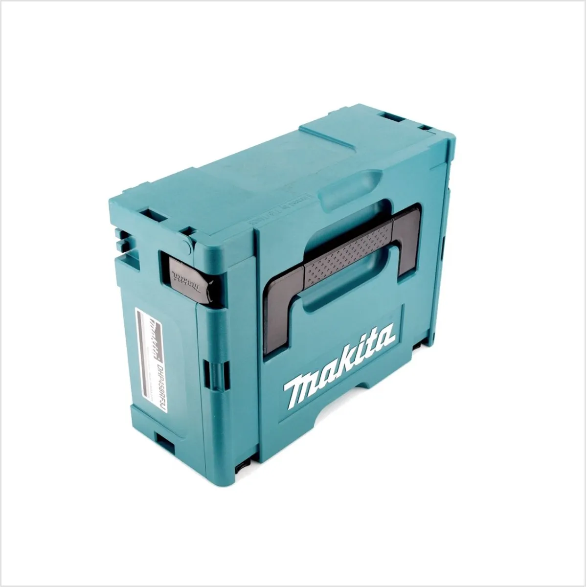 Makita MAKPAC 2 Gereedschapskoffer - 3 Stuks - Turquoise/Zwart - afbeelding 2 van 5