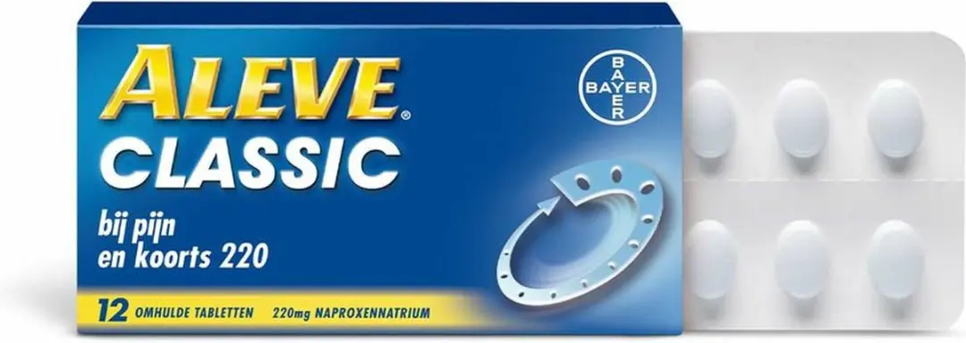 Aleve Classic 220mg Tabletten - 12 Stuks
