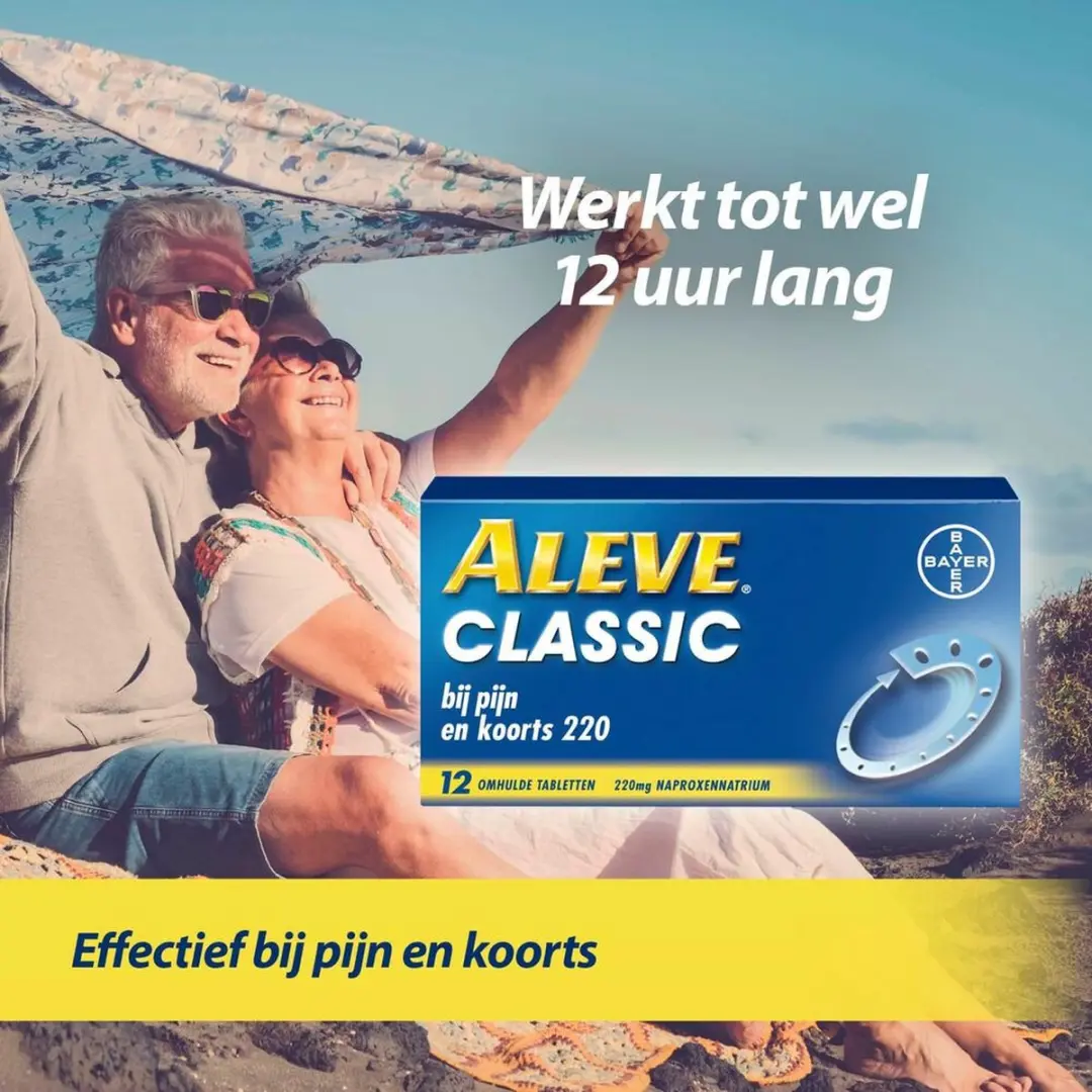 Aleve Classic 220mg Tabletten - 12 Stuks