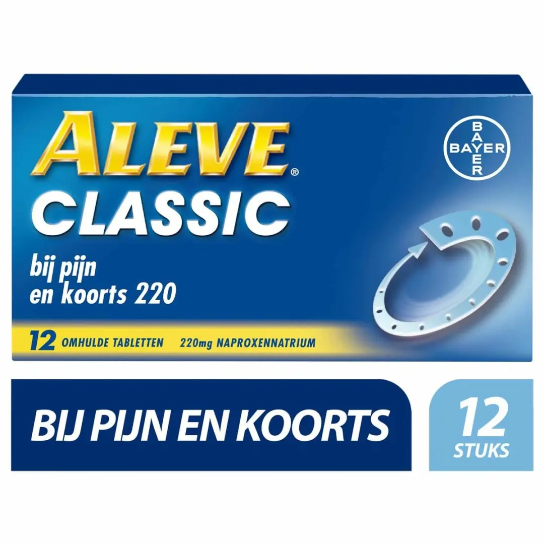Aleve Classic 220mg Tabletten - 12 Stuks