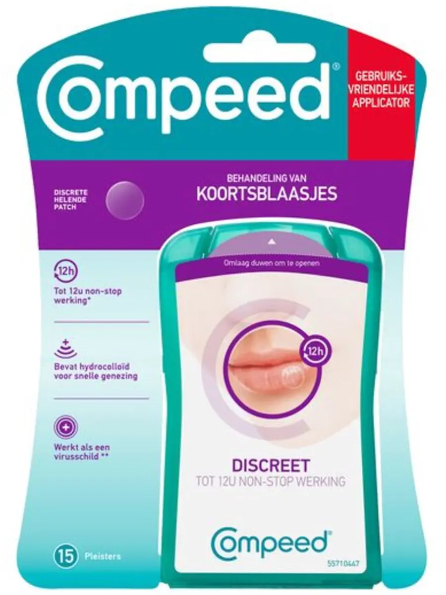 Compeed Koortslippleisters 15 Stuks