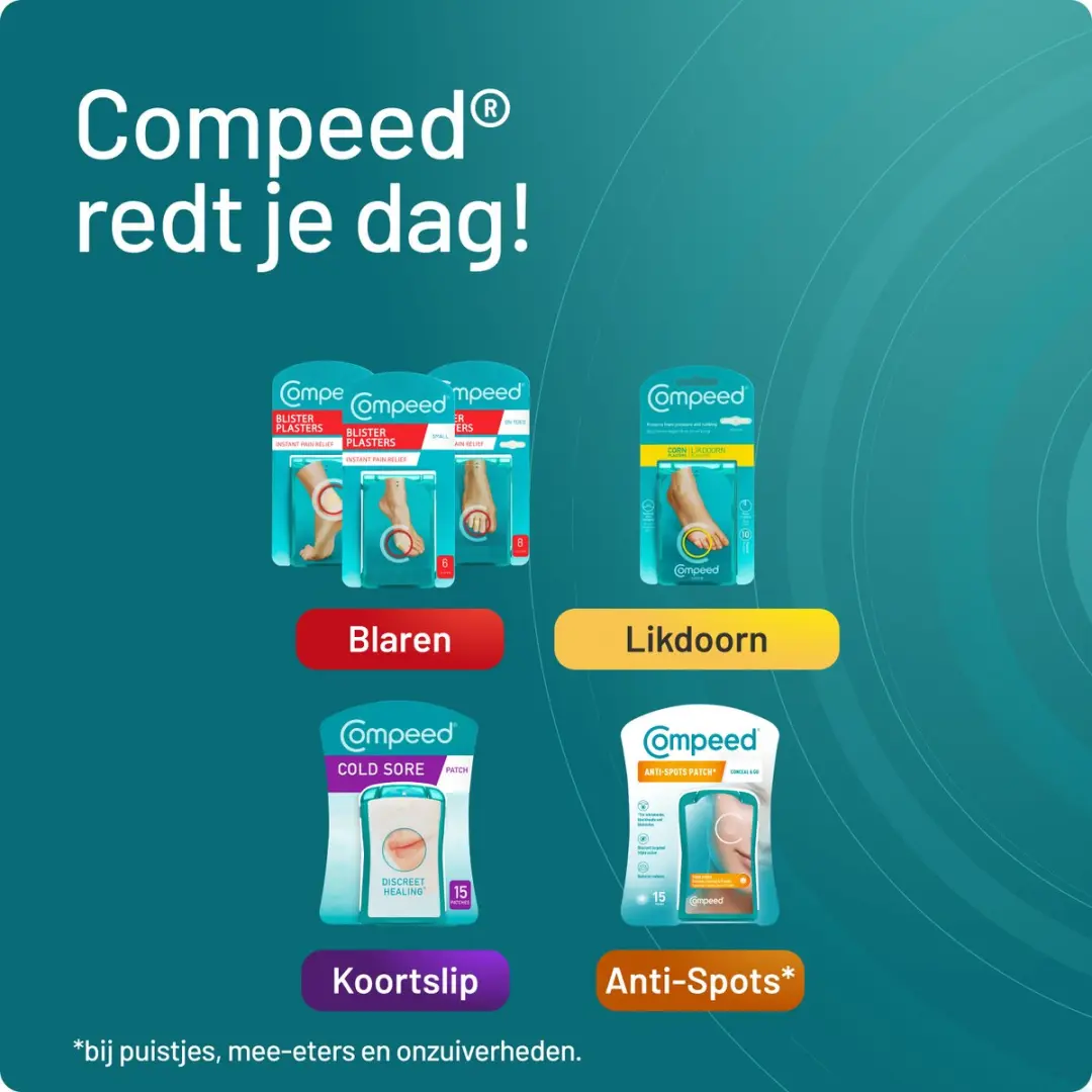 Compeed Koortslippleisters 15 Stuks
