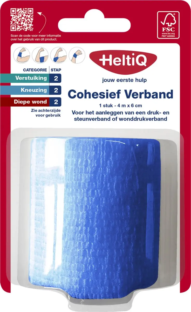 Heltiq Cohesief Verband 4m x 6cm