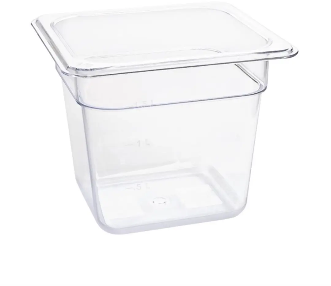 Vogue U241 Polycarbonaat Bak Transparant 2.3L
