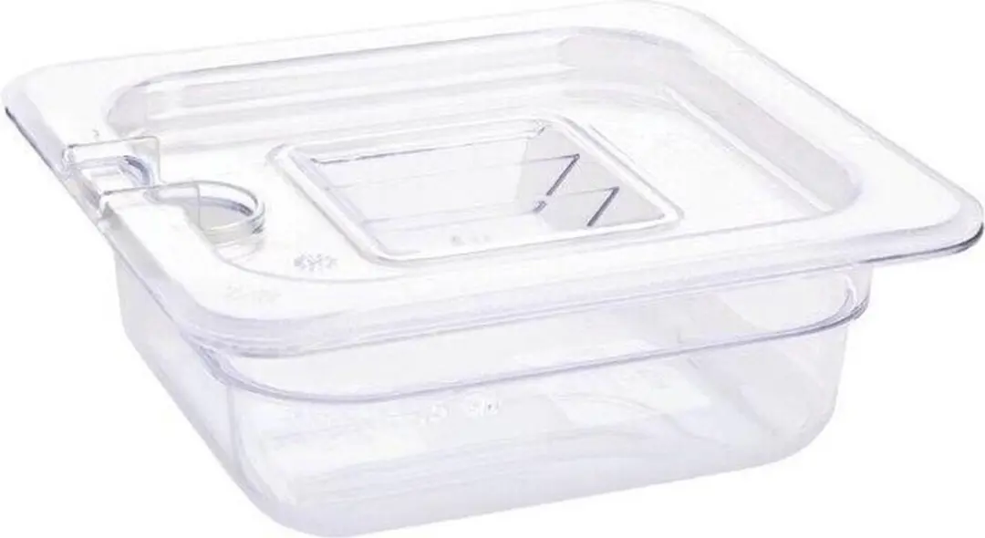 Vogue U241 Polycarbonaat Bak Transparant 2.3L