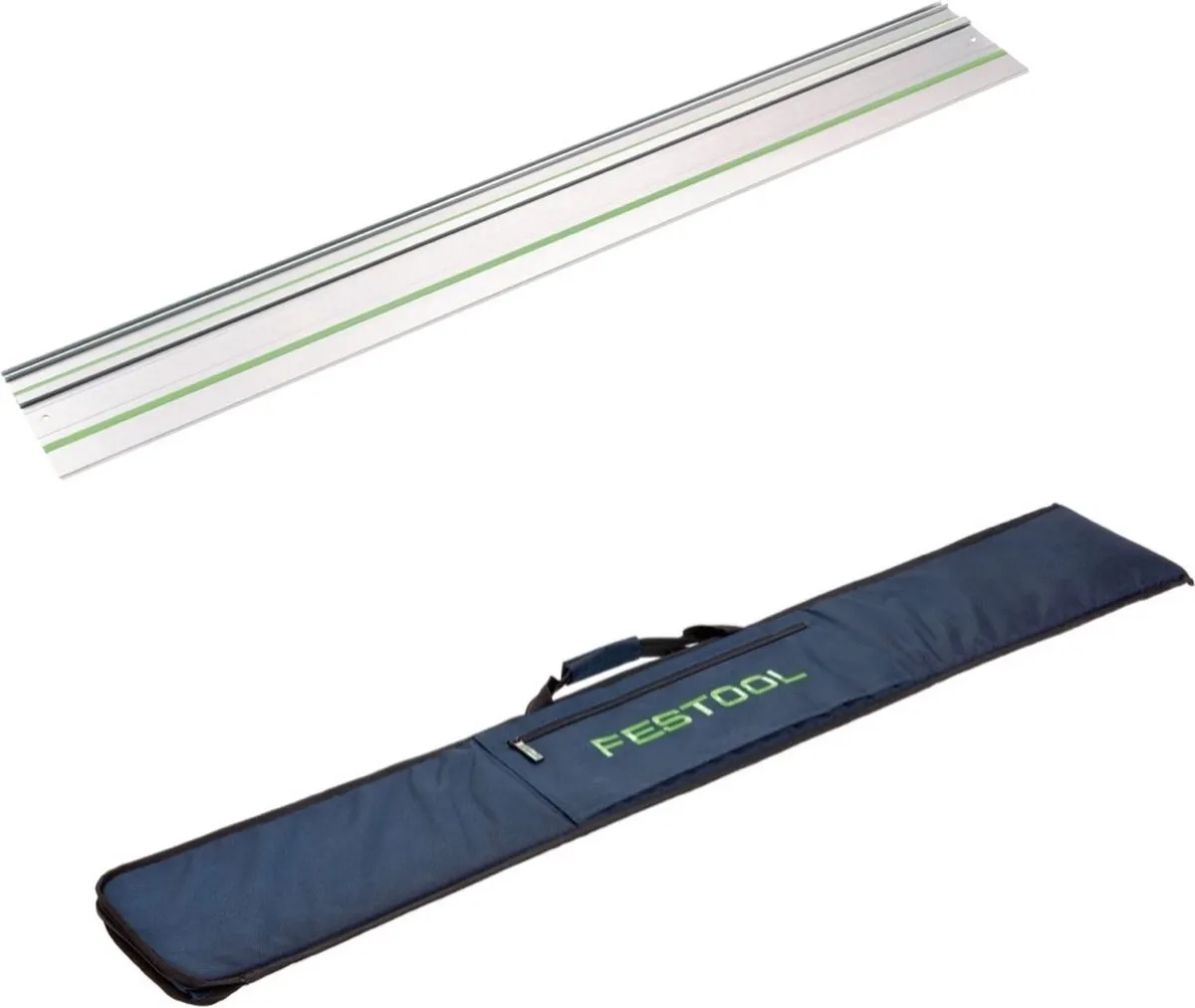 Festool FS 1400/2 Geleiderail 1400mm + FS-BAG Tas - 2 Stuks