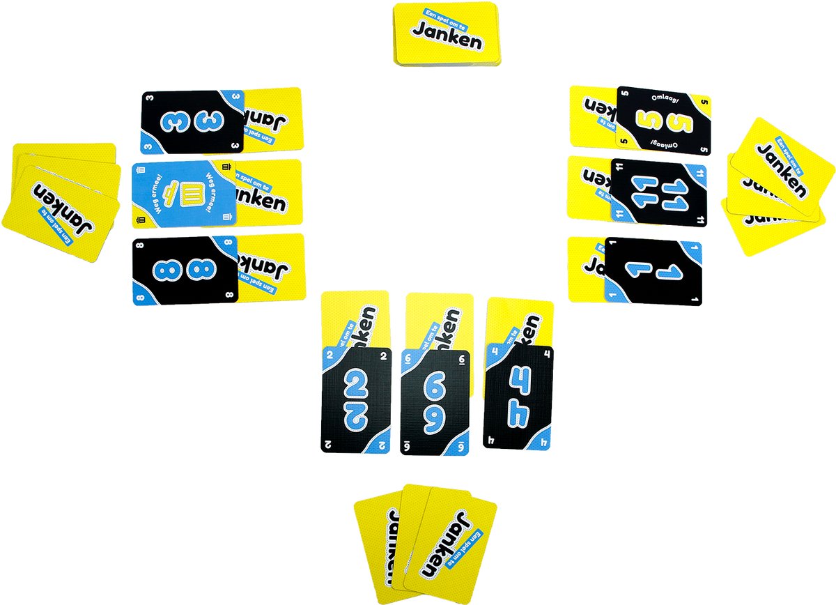 999 Games - Janken - Kaartspel - Partyspel - Simpele regels - veel interactie!